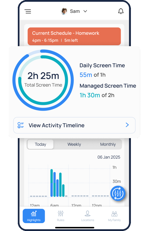 Mobicip collaborate dashboard