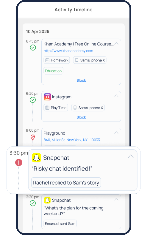 Mobicip internet filter controls